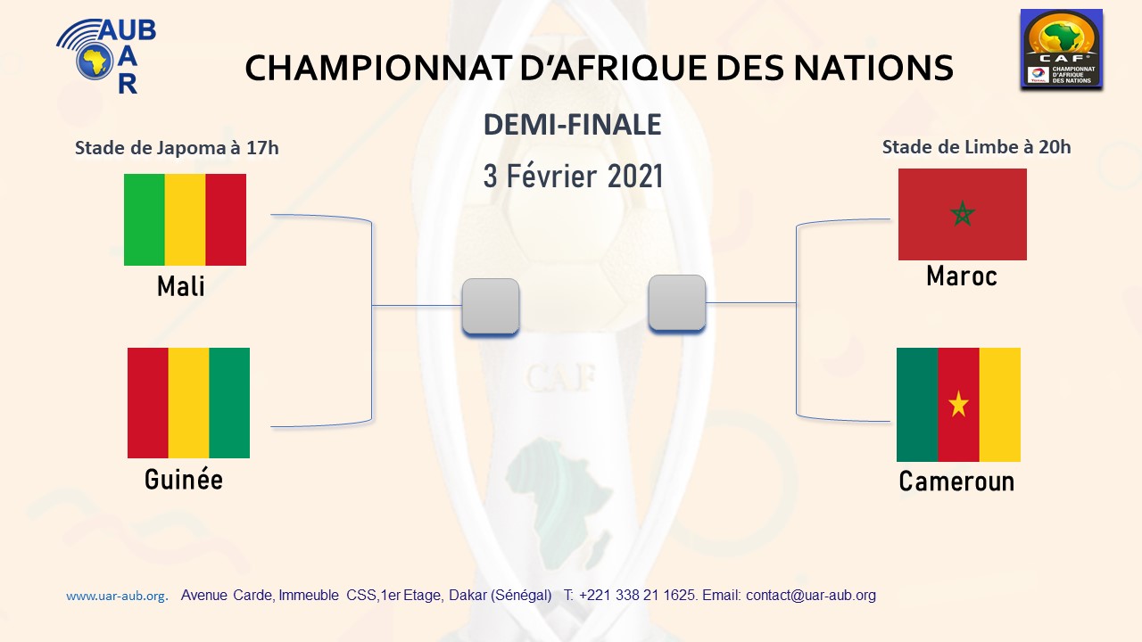 CHAN Total 2020 Programme complet des demi-finales