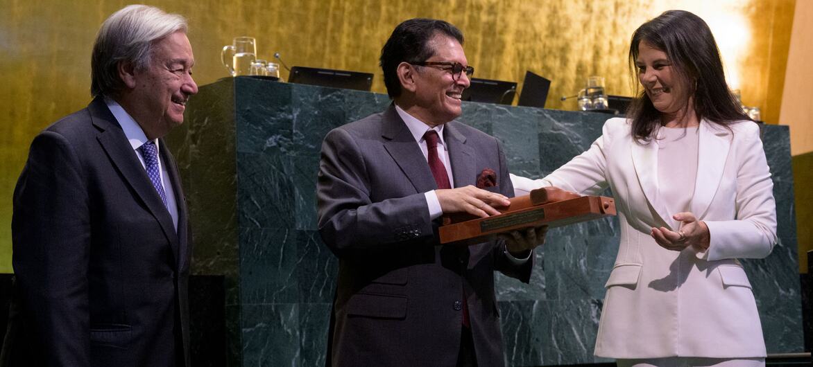 ‘This is not 1945’: General Assembly president gavels open new session aimed at restoring global trust